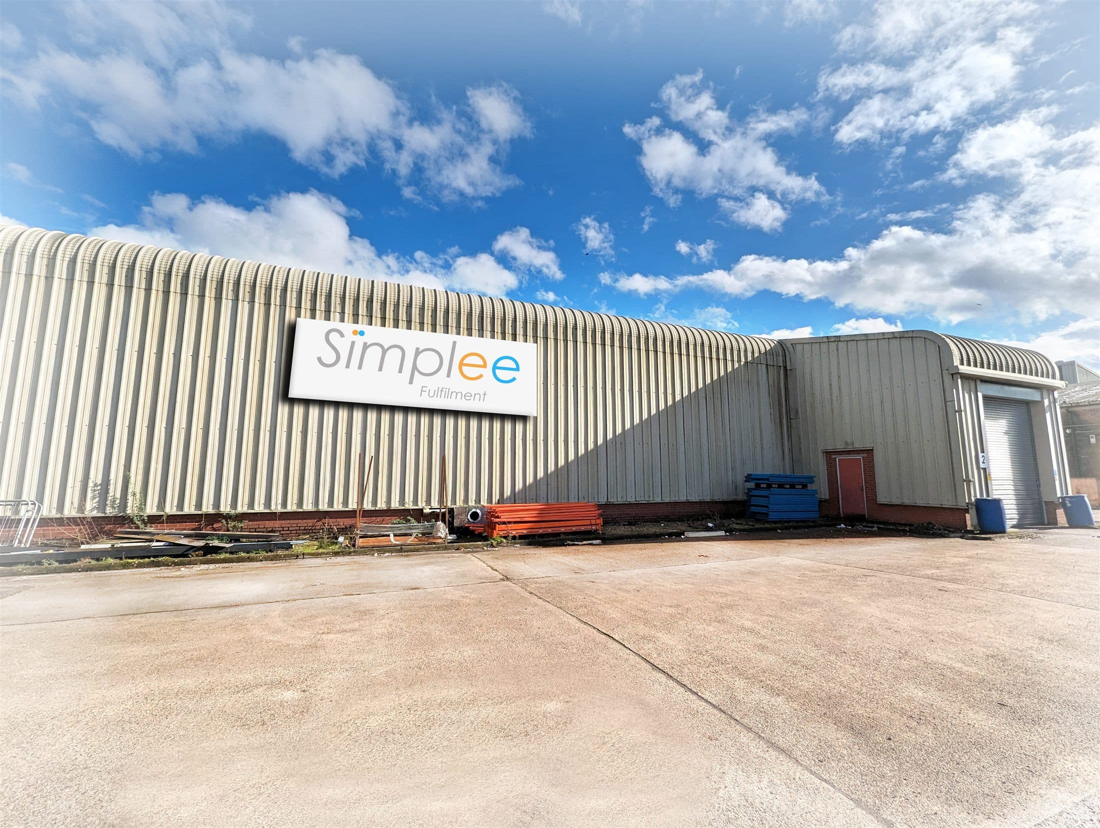 The SIMPLEE UK warehouse facility in Suffolk